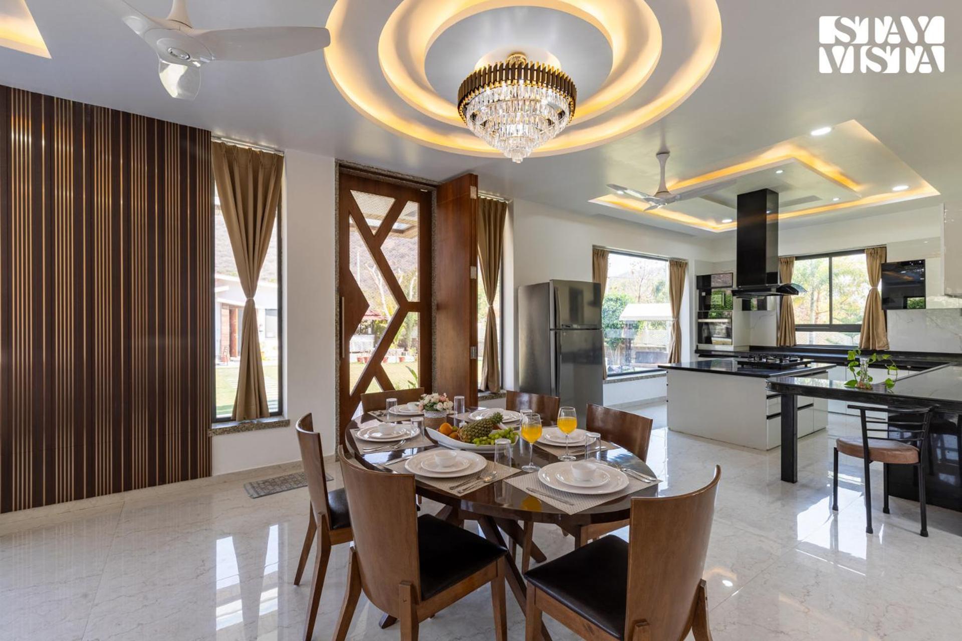 Stayvista'S Bella Dream - Mountain-View With Outdoor Pool, Lawn Featuring A Gazebo & Indoor Games Удайпур Экстерьер фото